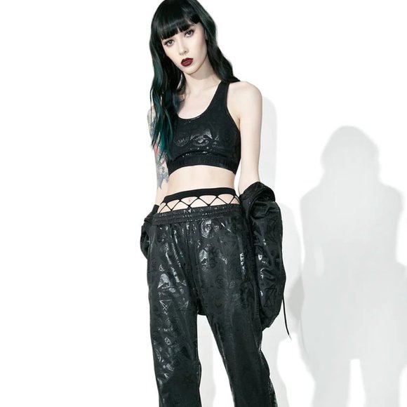 🆕Killstar "Sit And Spin" Tracksuit Bottoms - Picture 2 of 16